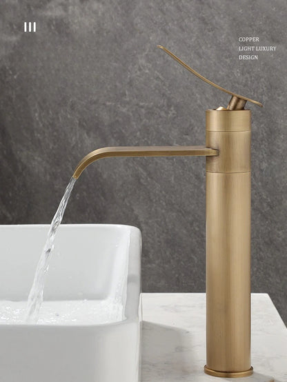 Antique Bronze Basin Faucets Bathroom Faucet & Cold