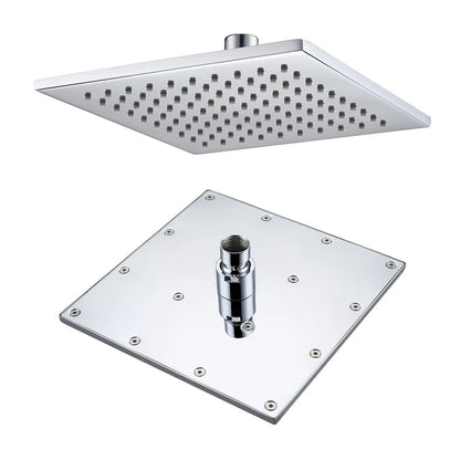 Brass Square Rain Shower Head Quality Bathroom Bath