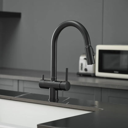 Pull Out Filter Sink Faucets Pull Down Cold