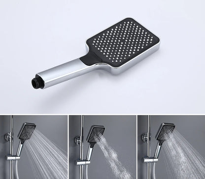Vgx Luxury Chrome Shower System Four-Function Bathroom Shower