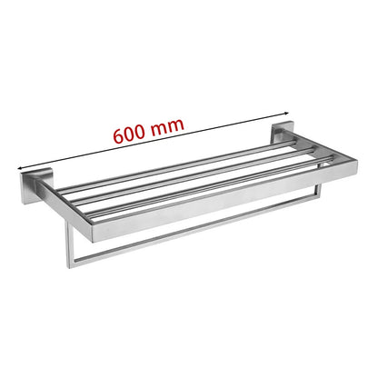 Stainless Steel Bathroom Brushed Nickel Towel Rack Toilet