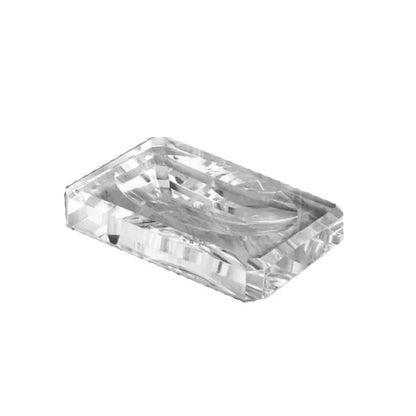 Light Luxury Crystal Bathroom Crystal Transparent Soap Dispenser