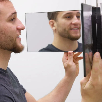 Way Mirror Self Hair Cutting 360 Mirror Braiding