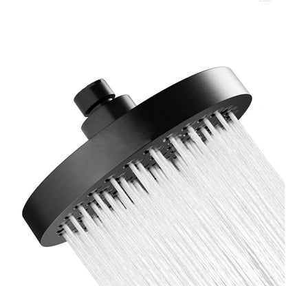 Inches High Pressure Rain Shower Head Arm 1min