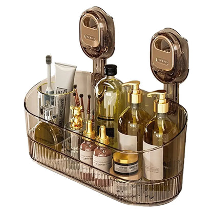 Hanging Shower Shelf Suction Storage Box Large Capacity