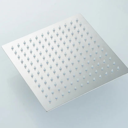 Becola 16inch 40cmx40cm Square Stainless Steel Ultra-Thin Shower