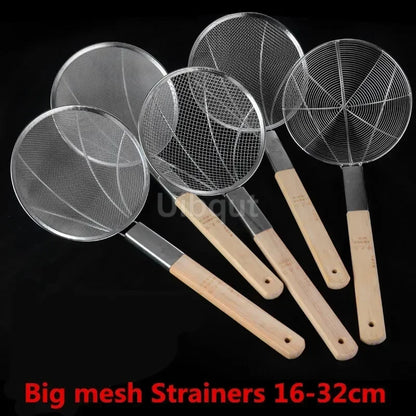 Stainless Steel Big Long Noodle French Fries Colanders