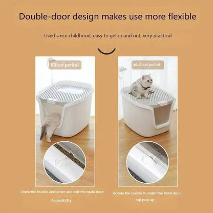 Cat Litter Basin Fully Enclosed Super Large Sand