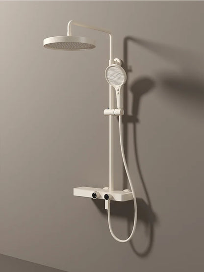 Brushed Gold Bathroom Shower Quality Brass Cold Bathroom