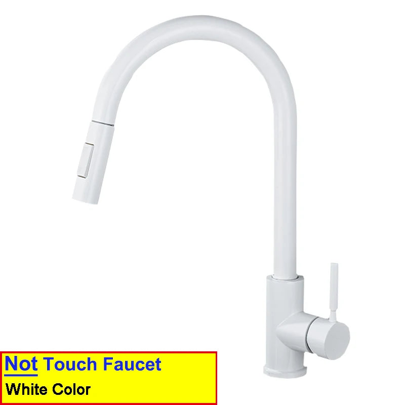 Brushed Gold Touch Faucets 304 Stainless Steel Cold