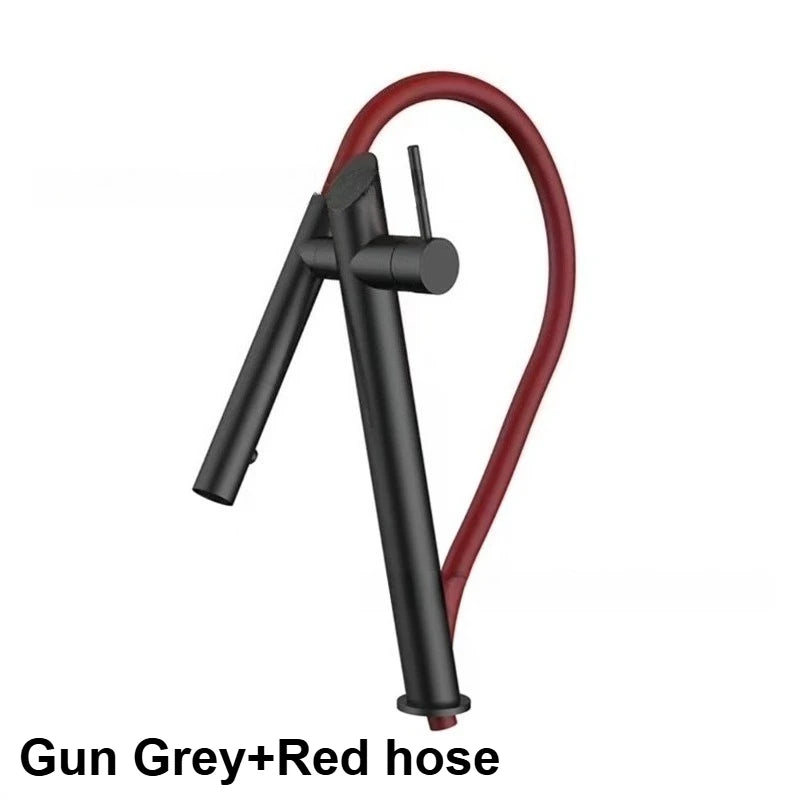 Stainless Steel Black Red Magnetic Faucet Vegetable Basin