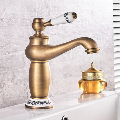 Nordic Lamp Shape Creative Design Bathroom Basin Faucet