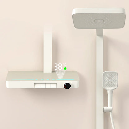 Chrome Piano Digital Bathroom Shower Cold Digital Bathroom