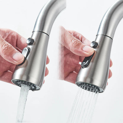 Faucet Brushed Nickel Color Surface Cold Water Faucet