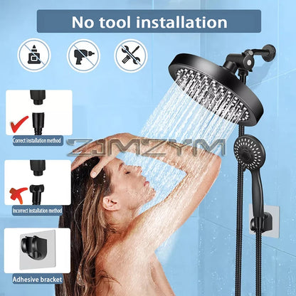 Bathroom Shower System Two-In-One Shower Handheld Shower Head