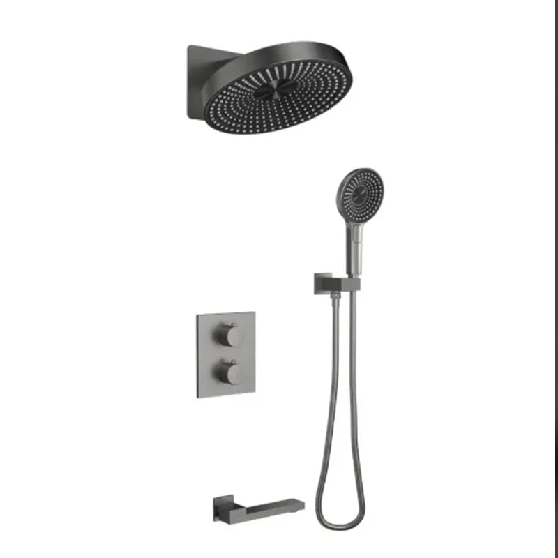 Vgx Concealed Thermostatic Shower System Temperature Digital