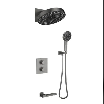 Vgx Concealed Thermostatic Shower System Temperature Digital