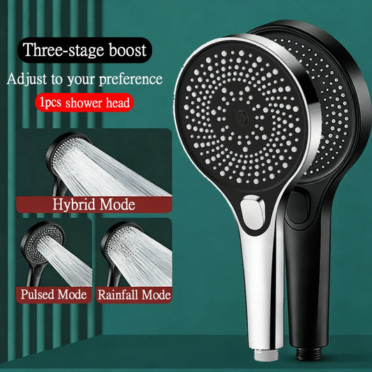13cm Shower Head Modes Adjustable High Quality High
