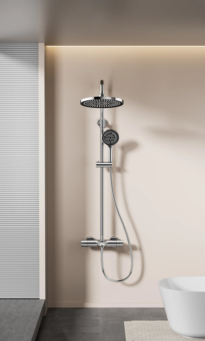 Modes Bathroom Thermostatic Faucet Shower Bathtub Faucet Luxury