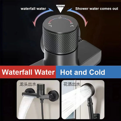 Bathroom Shower Faucet Brass Mixing Valve Shower Bathtub