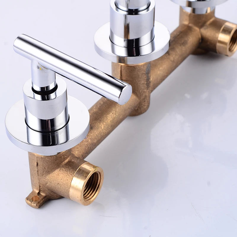 Bakala Brass Matte Black Bathroom Sink Faucet Tap