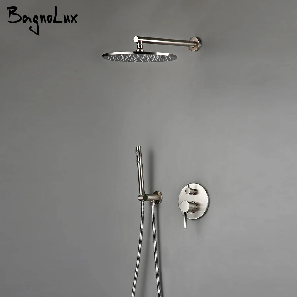 Bagnolux Shower Brass Drawing Concealed Wall Hanging Top