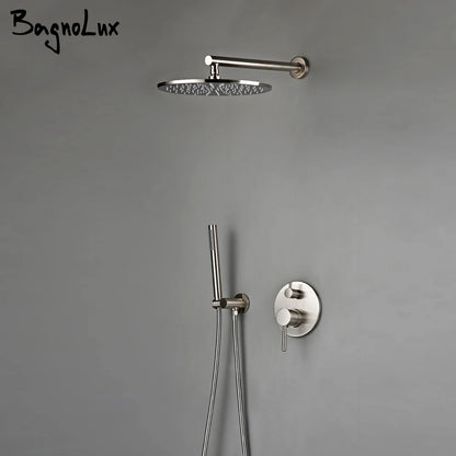 Bagnolux Shower Brass Drawing Concealed Wall Hanging Top