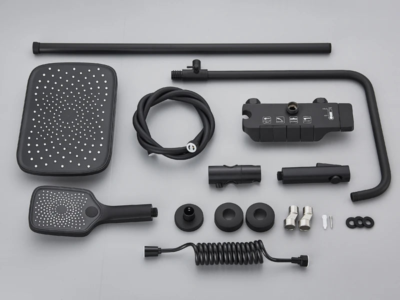 Rainfall Bathroom Shower System Digital Piano Key Shower