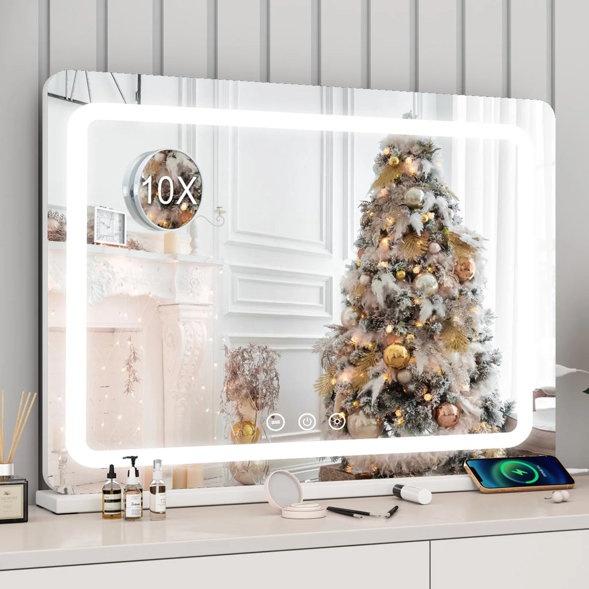 80cm Dressing Table Led Hollywood Vanity Mirror Large
