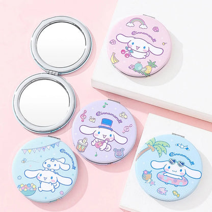 Genuine Hello Kitty Melody Folding Makeup Mirror Cartoon