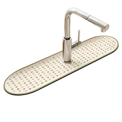 Sink Faucet Mat Drain Pad Absorbent Bathroom Splash