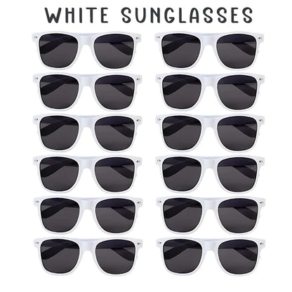 12-100pcs Wedding Sunglasses Guests Heart Shaped Sunglasses