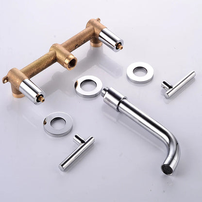 Bakala Brass Matte Black Bathroom Sink Faucet Tap