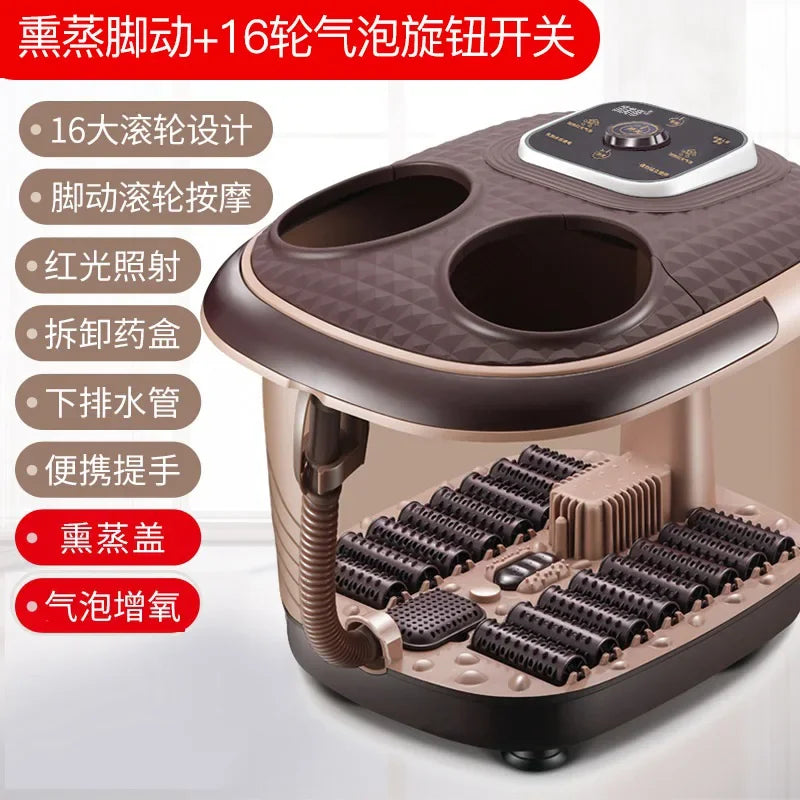 Smoked Foot Bath Full Automatic Electric Heating Washbasin