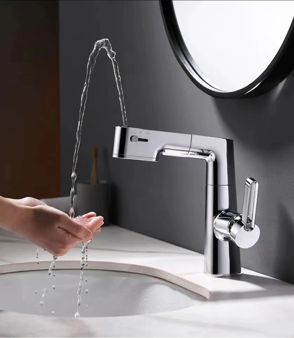 Vgx Bathroom Faucets Pull Out Basin Mixer Sink