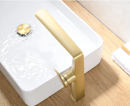 Vgx Luxury Gold Bathroom Faucets High Basin Mixer