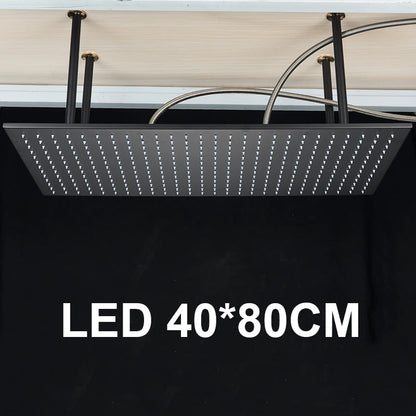 Shinesia Led Bathroom Shower Faucet 40 80cm Large