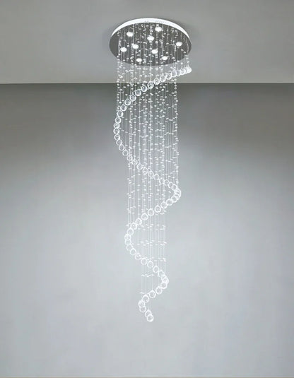 Modern Led Ceiling Chandeliers Light Fixture Staircase Luxury