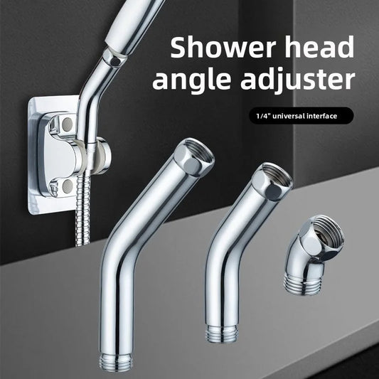 Shower Head Extension Arm Adjustable Angle Rotatable Connector
