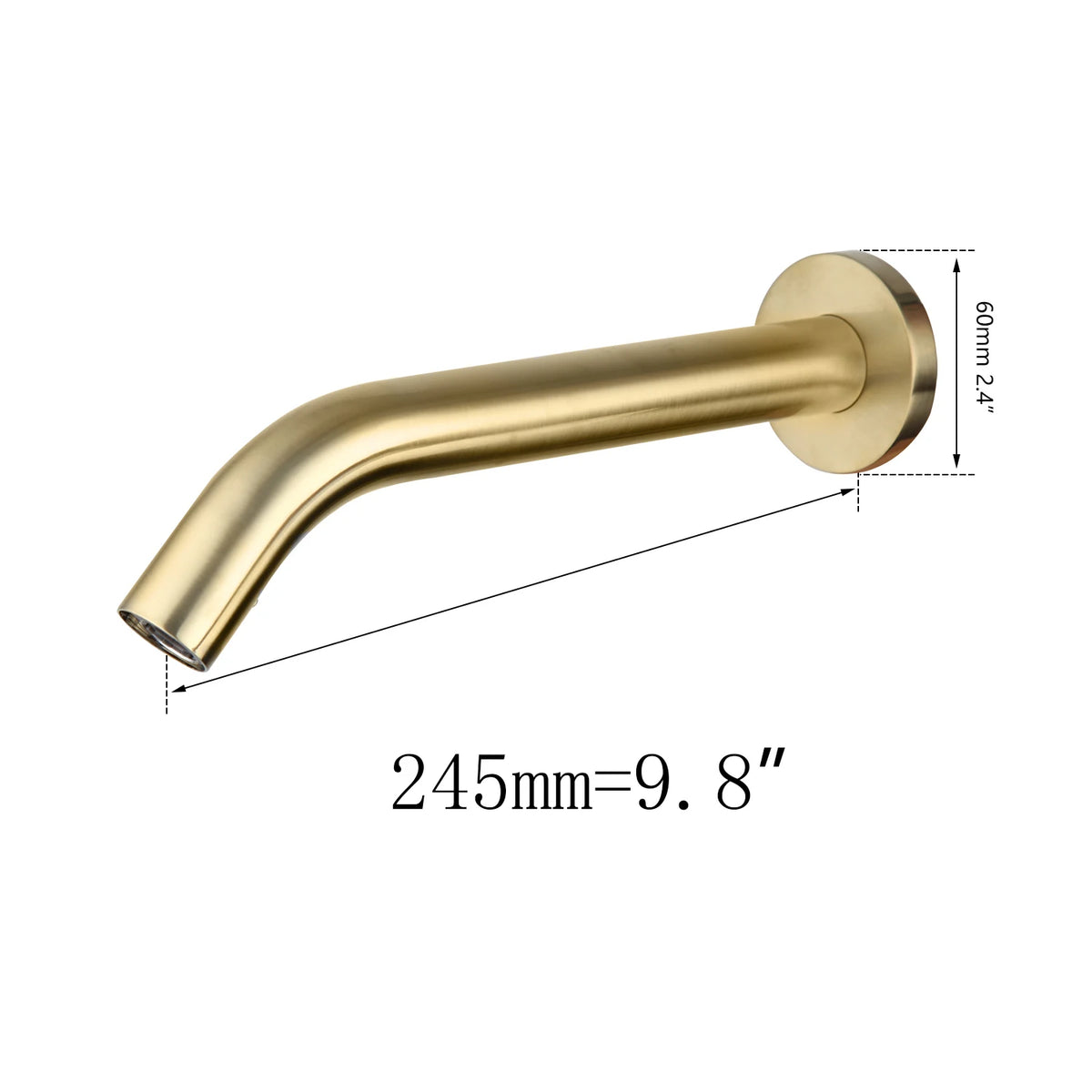 Zappo Touchless Bathroom Sink Faucet Cold Water Automatic