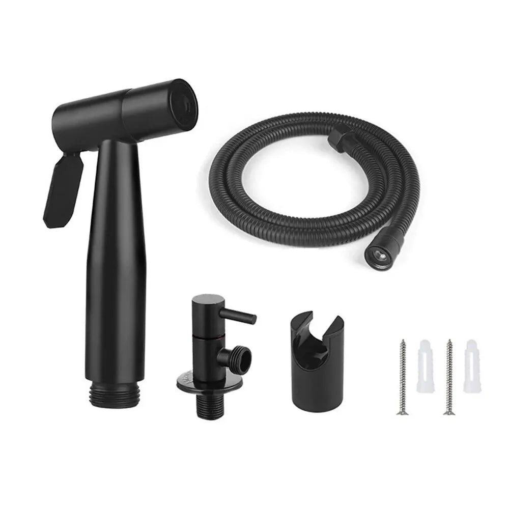 4pc/Set Bidet Toilet Sprayer Bidet Shower Faucet Stainless