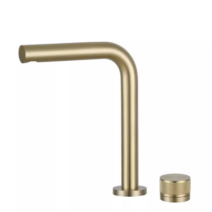 Tuqiu Black Basin Faucet Bathroom Faucet Two Holes
