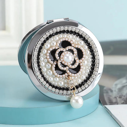 Compact Mirror 1x/2x Magnification Pocket Mirror Women 3inch