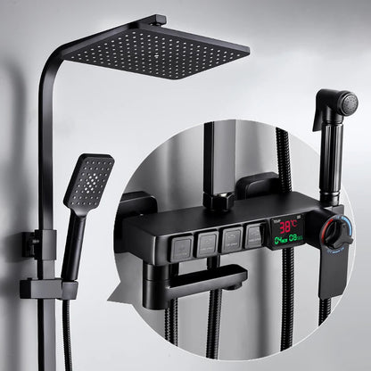Sdsn Thermostatic Digital Bathroom Shower System Inch Rainfall