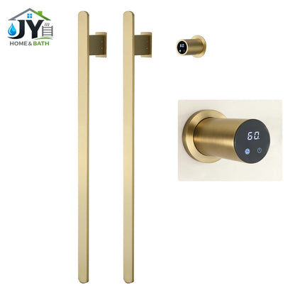 Concealed Installation Electric Heated Towel Rack Towel Warmer