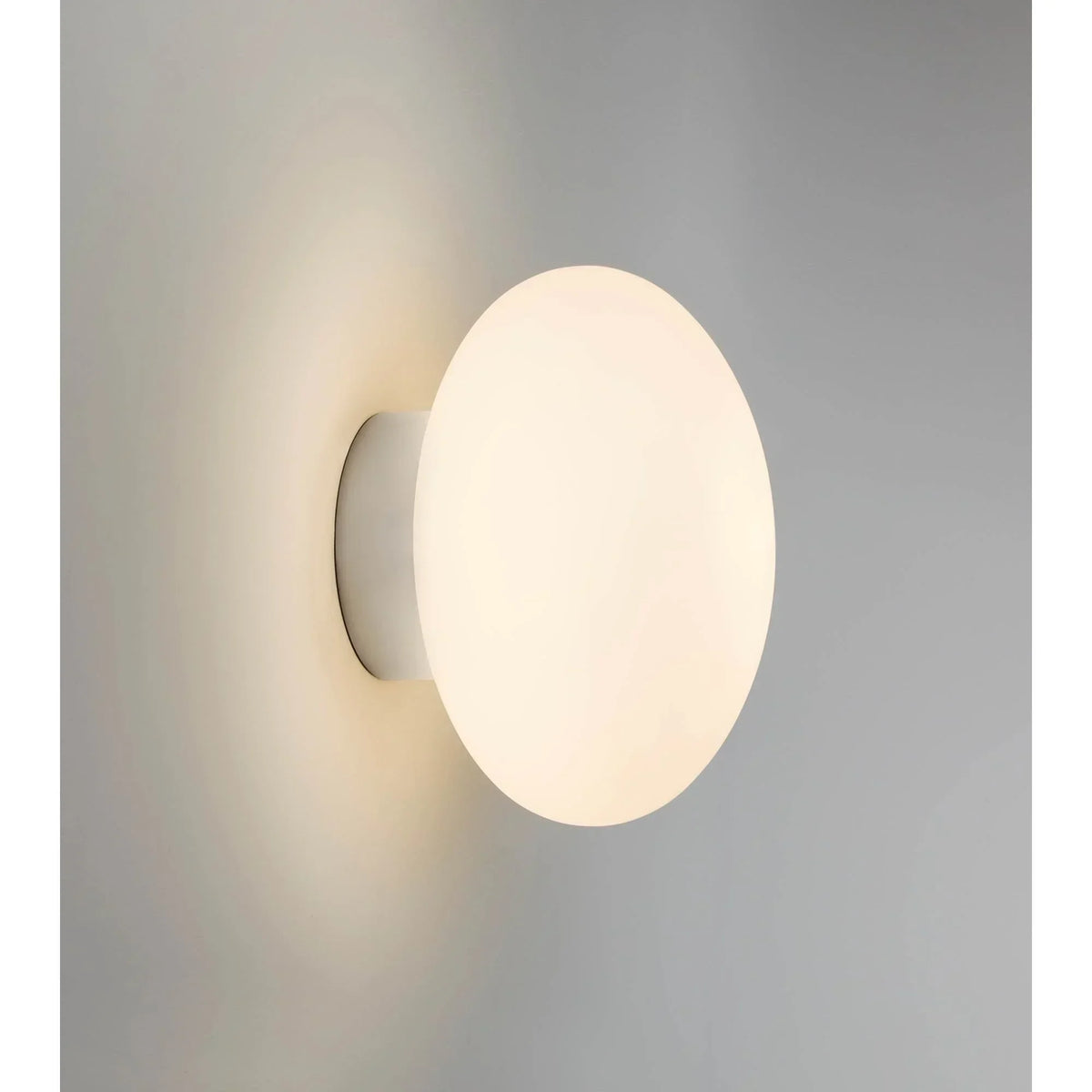Modern White Wall Lamp Ball Glass Wall Sconce