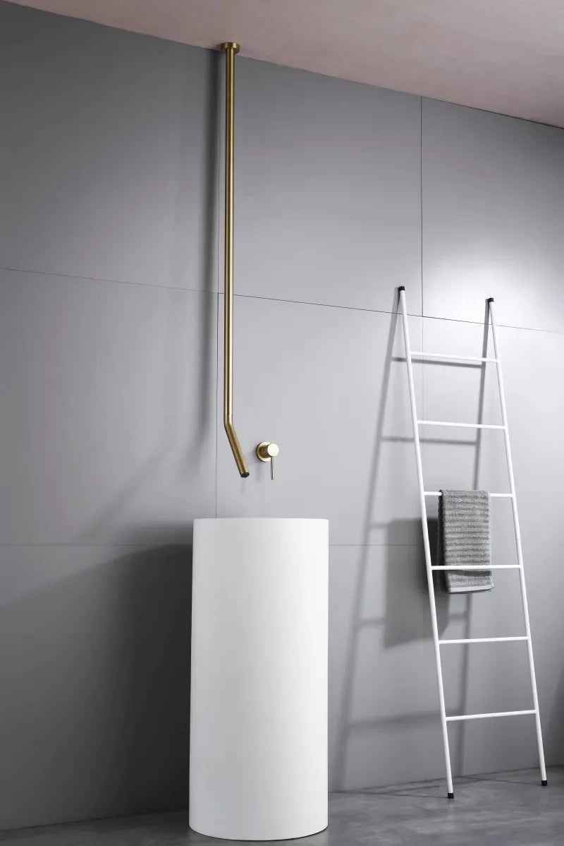 Ceiling Faucet Wall Style Bathroom Mixer Cold Ceiling