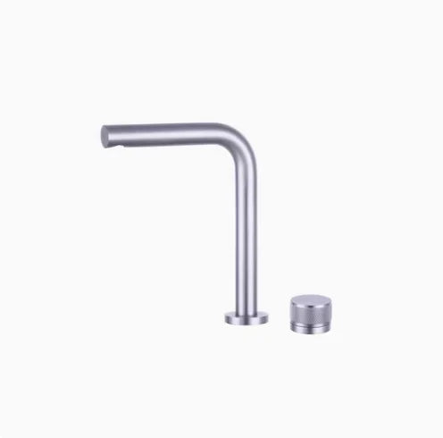 Tuqiu Black Basin Faucet Bathroom Faucet Two Holes