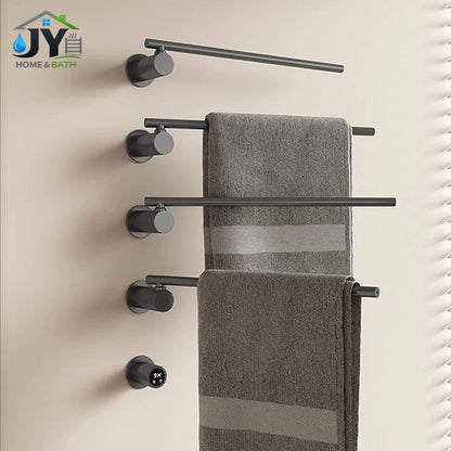 Smart Heated Towel Rack Bathroom Towel Warmer Timer