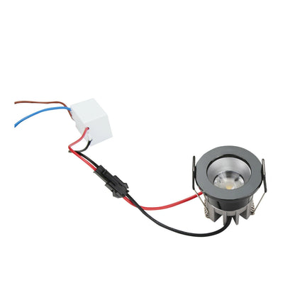 5pcs 40mm 57inch Dimmable Mini Led Cob Downlights